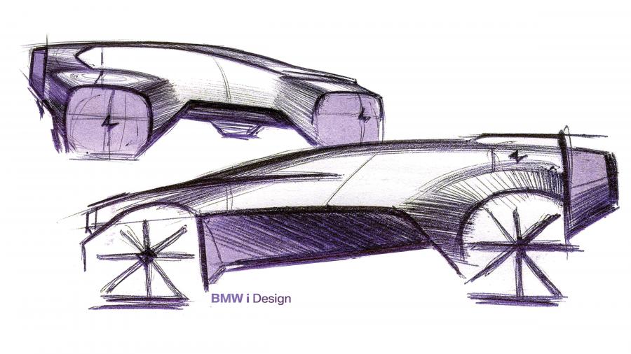 Эскиз BMW Vision iNEXT 2018 года  (фото 17 из 128)